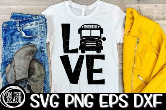 Bus Driver Love SVG PNG EPS DXF: A Perfect End-of-Year Gift