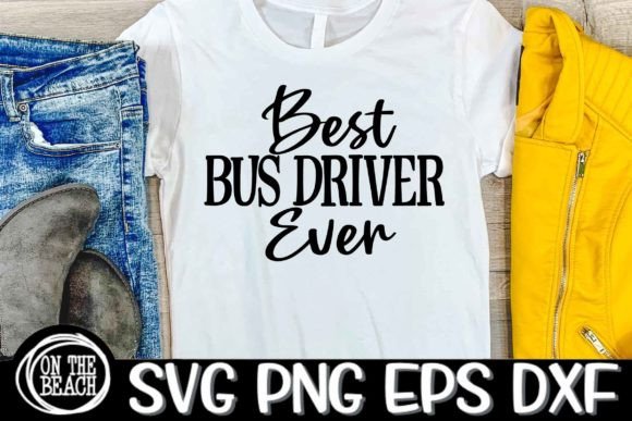 Bus Driver of the Year SVG Best for Embroidery