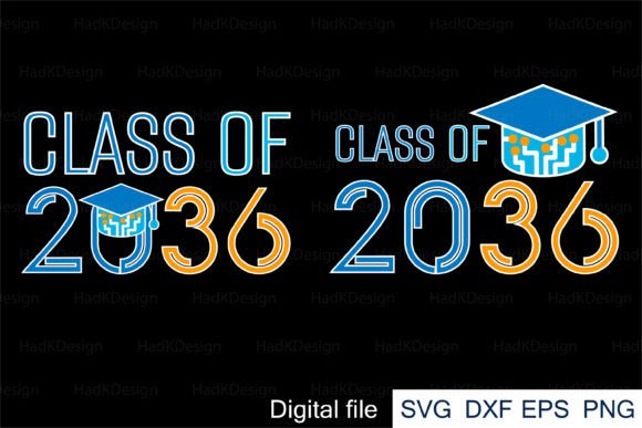 Class of 2036 Pre-K Graduation Embroidery