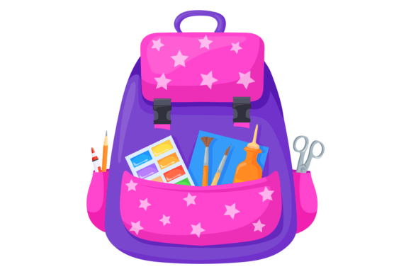 Cute and Creative: Cartoon Backpack Embroidery
