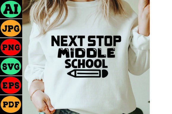 Next Stop Middle School: A Fresh Embroidery Design