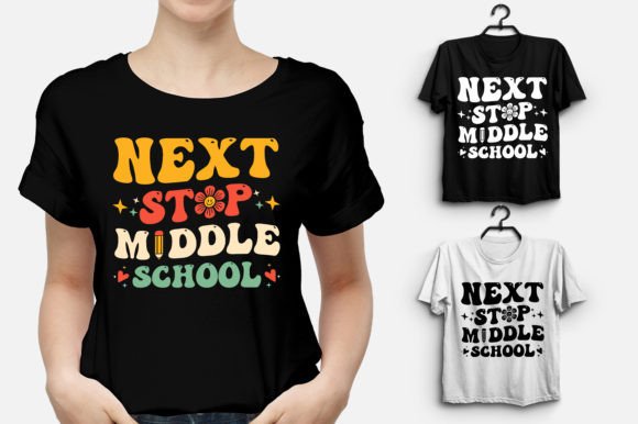 Next Stop Middle School: A Versatile T-Shirt Design