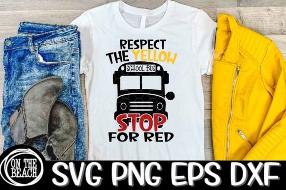 Respect the Yellow Stop for the Red SVG