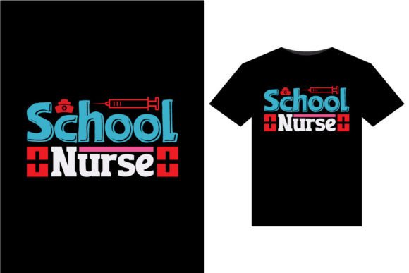 Review: School Nurse T-Shirts Design for Embroidery