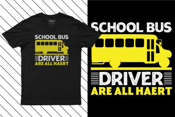 School Bus Driver Are All Heart Design