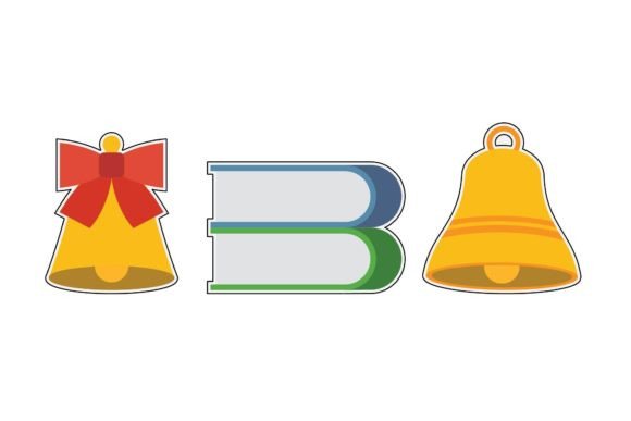 School Sticker Color: A Vibrant Embroidery Design