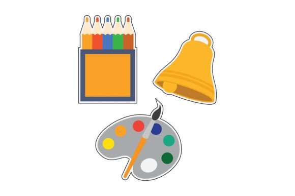 School Sticker University: A Versatile Embroidery Design
