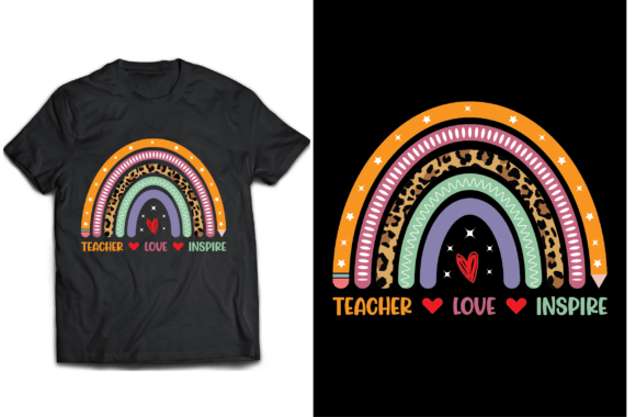 Teacher's Day T-shirt Design Vector Review