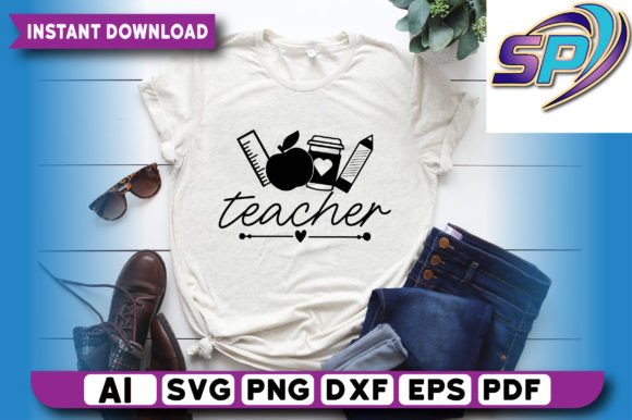 Teacher T Shirt Design: A Versatile Embroidery Asset