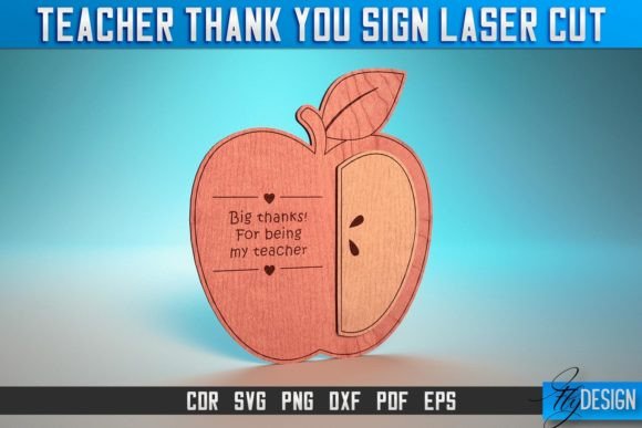 Thank You Teacher Sign: A Laser Cut SVG Review