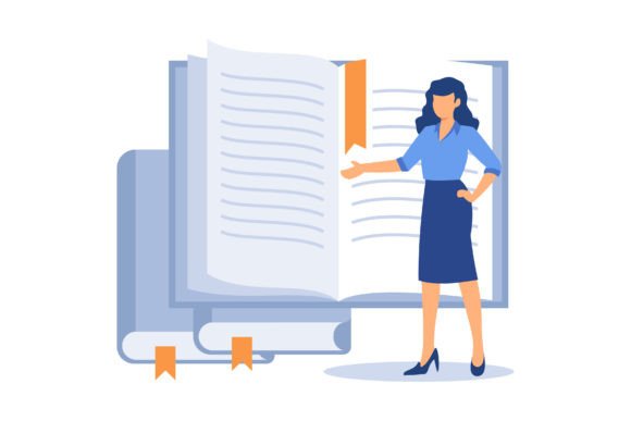 Young Female Teacher on Lesson: A Design Review
